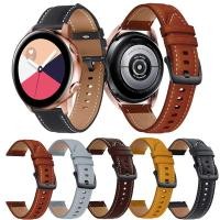 ราคา สายนาฬิกาข้อมือหนัง 20 มม แบบเปลี่ยน สําหรับ Samsung Galaxy Watch Active 2 40 44 มม Galaxy Watch3 41 มม (21432613880)