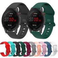ราคา สายนาฬิกาข้อมือซิลิโคน 22 มม อุปกรณ์เสริม สําหรับ Garmin Forerunner 255 255M 955 745 Garmin Vivoactive 4 Venu 2 (18633874571)