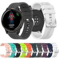 ราคา สายนาฬิกาข้อมือซิลิโคน 22 มม อุปกรณ์เสริม สําหรับ Garmin Venu 2 Vivoactive 4 GarminActive Forerunner 745 (17223107813)