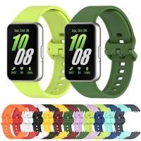 ราคา สายนาฬิกาข้อมือซิลิโคน แบบเปลี่ยน สําหรับ Samsung Galaxy Fit 3 Fit3 (25776331707)