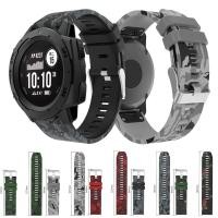 ราคา สายนาฬิกาข้อมือซิลิโคน 22 มม สําหรับ Garmin Instinct 2 Fenix 7 Garmin Epix Descent G1 Quatix 6 5 5 Ssapphire D2 Delta Instinct (13084039946)