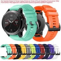 ราคา สายนาฬิกาข้อมือซิลิโคน Garmin Fenix 5 5 Plus Fenix 6 6 Pro 6 Sapphire Forerunner 935 945 22 มม (4912673859)