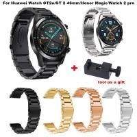 ราคา สายนาฬิกาข้อมือ แบบสเตนเลส ขนาด 22 มม สำหรับ Huawei Watch GT2e GT 2 42 46 มม GT Active Honor Magic Watch 2 pro (4534819688)