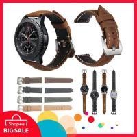 ราคา สายนาฬิกาข้อมือหนังสําหรับ samsung gear s3 frontier classic straps (1701012471)