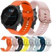 ราคา สายนาฬิกาข้อมือ ซิลิโคน สำหรับ garmin forerunner 245 m 245 645 galaxy 20 มม (2333182579)