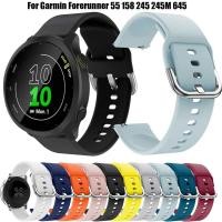 ราคา สายนาฬิกาข้อมือ ซิลิโคนนิ่ม ขนาด 20 มม สําหรับ Garmin Forerunner 158 245 55 645 Venu Venu SQ Vivoactive 3 Approach (10884343031)