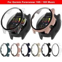 ราคา เคสป้องกันเต็มรูปแบบ สําหรับ Garmin Forerunner 165 165 Music Smart Screen Protector Cover PC Hard Shell ฟิล์มกระจกนิรภัย (25223632118)