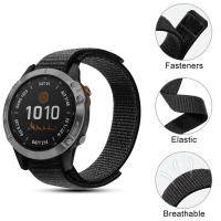 ราคา 20 22 26 มม สายไนลอนสําหรับ Garmin Fenix 8 E 7 7S 7X 6S 6X 6 Pro 5X 5 5S 3HR Instinct 2 2X 2S Enduro 3 2 Forerunner 965 945 935 S60 S62 Quickfit Band (23965001508)