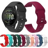 ราคา 20 มม สายนาฬิกาซิลิโคนสําหรับ Garmin Vivoactive 5 3 3 T สายคล้อง Venu 2 Plus SQ 2 Forerunner 165 เพลง 645 245 55 Smartwatch สร้อยข้อมือสายรัดข้อมือ (26702866403)