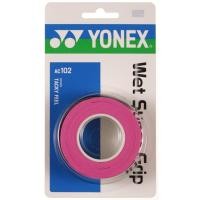 ราคา YONEX Tennis Wet Super Grip Pink AC102 (55350902399)