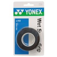 ราคา YONEX Tennis Badminton Grip Tape Wet Super Grip 3 pieces AC102 Black (53350892586)