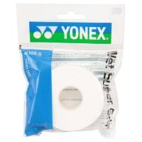 ราคา YONEX Tennis Badminton Grip Tape Wet Super Grip Refill Pack of 5 AC1025 White (52950892566)