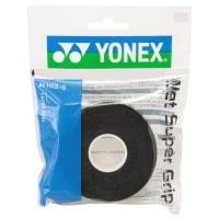 ราคา YONEX Tennis and Badminton Grip Tape Wet Super Grip Refill Set of 5 AC1025 Black (48550927331)