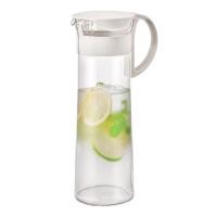 ราคา HARIO Water Pot Cold Water Bottle Transparent Pure Gray Made of Heat Resistant Glass Safe for Hot Water and Dishwasher Barley Tea Pot Pitcher Made in Japan MCPR 14 PUG (51550902988)