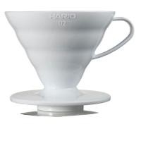 ราคา HARIO V60 Transparent Dripper 02 White for 1 4 Cups Coffee Hand Drip Made in Japan VDR 02 W (53950902616)