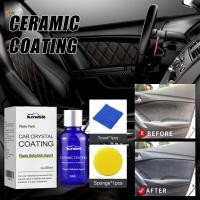 ราคา ชุดขัดสีรถพร้อมฟองน้ําฟรี ชุบคริสตัลสําหรับหน้าปัดและน้ํายาทําความสะอาดเคลือบภายใน (46001135750)