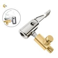 ราคา ที่สูบลมยางรถยนต์แบบพกพา เครื่องเติมลม เครื่องเติมลม พร้อมขั้วต่อ สําหรับซ่อมยาง (51900124614)