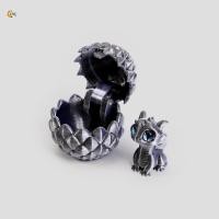 ราคา 3D พิมพ์มังกรไข่ของเล่นมังกรไข่ Articulated Dragon Fidget ของเล่นสําหรับรถบ้านสํานักงานโต๊ะเครื่องประดับ (40672736163)