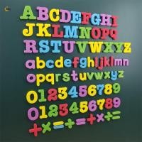 ราคา ตัวอักษรตัวเลขแม่เหล็กติดตู้เย็นของเล่นเพื่อการศึกษาสร้างสรรค์ตัวอักษรที่มีสีสันตัวเลขตู้เย็นแม่เหล็กของเล่นสําหรับเด็กการศึกษาของเล่นของขวั (43673267466)