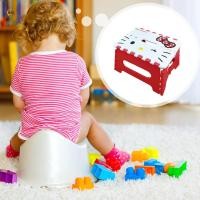 ราคา สตูลเท้าพลาสติกขนาดเล็กพับได้พร้อมวัสดุที่แข็งแรงและน้ําหนักเบาสตูลห้องน้ําเหมาะสําหรับพื้นที่แน่น (51000188214)