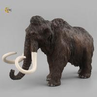 ราคา โมเดลแมมมอธเหมือนจริง ของเล่นการสอนวิทยาศาสตร์พร้อมขน (54351073600)