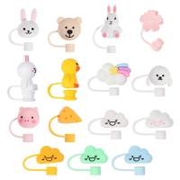 ราคา จุกปิดหลอดดูดน้ํา ซิลิโคน ลายการ์ตูน กันฝุ่น ใช้ซ้ําได้ สําหรับห้องครัว (25274501935)