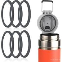 ราคา 6 ชิ้น ฝาขวดน้ำ ปะเก็นอะไหล่ เหมาะสำหรับกระติกน้ำร้อน ใช้ได้กับ Stanley Quick Flip GO ขนาด 24 ออนซ์ 36 ออนซ์ (29485418906)