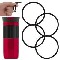 ราคา 4ชิ้นเปลี่ยนยางฝาครอบซีลเข้ากันได้กับ16และ20ออนซ์ Contigo snapseal Byron ถ้วยเดินทาง ซีลยางกันรั่ว (28530680738)