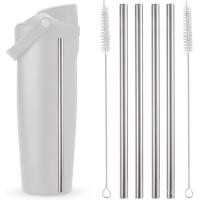 ราคา หลอดเปลี่ยนสแตนเลสเหมาะสําหรับ Owala FreeSip sway 30oz 40oz พร้อมแปรงฟาง (40574557906)