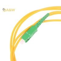 ราคา A W SC APC SC APC Fiber Optical Patch Cord Single Mode 9 125 G652D LSZH 1m2m3m Fiber Optic Jumper Cable (54201239705)