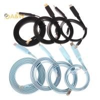 ราคา A W 1 1 51 8 3M USB To RJ45 สําหรับ Cisco USB คอนโซลสาย Debug สําหรับ Cisco H3C HP Arba 9306 Huawei Router คอนโซลแบบโรลโอเวอร์ (52501080009)