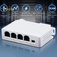 ราคา A W 4 พอร์ต PoE Extender กันน้ํา Poe Repeater สําหรับพอร์ต IP Transmission Extender สําหรับ POE Switch NVR กล้อง IP (46151095274)