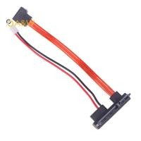 ราคา A W 1 PCS SATA To IDE Hard Drive Power Adapter Cable 90 องศามุม 22P 7 15Pin 13 ซม SATA Hard Drive Cable Data Cable (24447717424)