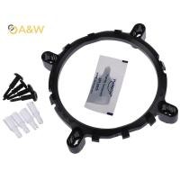 ราคา A W 4 in1 CPU cooler พัดลมวงเล็บฮีทซิงค์ผู้ถือฐานสําหรับ 775 1366 1150 1155 1156 ใหม่ (42117739876)