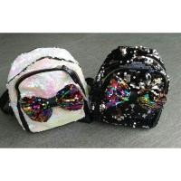 ราคา กระเป๋าเป้ปักเลื่อมตทั้งใบติดโบว์ตรงกลางน่ารักๆ (3914050778)