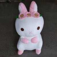 ราคา ตุ๊กตากระต่ายทานตะวันนั่งผลิตจากผ้านาโนสิ้นค้าByMoshi Moshi (22657735497)