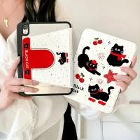 ราคา 360 องศา หมุนได้ เคสการ์ตูนน่ารักสำหรับ Samsung Galaxy Tab S6 Lite 10 4 a8 10 5 S9 S8 S7 A9 เคสอะคริลิคพร้อมช่องใส่ปากกา สำหรับ Galaxy Tab 10 FE X520 X526 (43951850969)