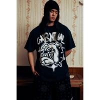 ราคา New Drop สินค้าของใหม่แท้ CARNIVAL FW25 SPIKE OVS T SHIRT Black (58100576069)