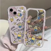 ราคา สำหรับ iPhone 11 15 14 13 12 16 16PRO 11PRO 13PROMAX 14PROMAX 11PROMAX 16PLUS 15PLUS 14PLUS X XS XR ดีไซน์การ์ตูนมินเนียน กราฟฟิตี้น่ารัก สองโทนสี พร้อมถุงลมนิรภัย เคสโทรศัพท์กันตก OVR (43204542755)