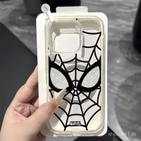 ราคา เคสโทรศัพท์ดีไซน์การ์ตูนสไปเดอร์แมนเว็บดําใช้ได้กับ iPhone รุ่น 16 12 11 14 13 15 14PRO 13PRO 14PROMAX 11PROMAX 16PROMAX 13PLUS 16PLUS 14PLUS cam (52300681468)
