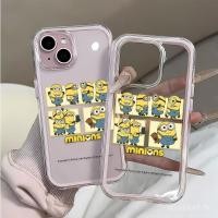 ราคา สำหรับ iPhone 12 13 11 16 14 15 15PRO 14PRO 13PROMAX 14PROMAX XSMAX 15PLUS 13PLUS 16PLUS X XS XR เคสโทรศัพท์กันกระแทกดีไซน์การ์ตูนมินเนียนสองสี GHF0 (43604556154)