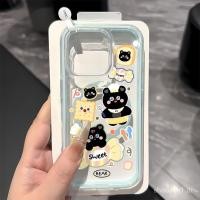 ราคา เคสโทรศัพท์ดีไซน์แมวดําหวานๆ ปิดแม่เหล็ก ดีไซน์ถุงลมนิรภัยทูโทน ใช้ได้กับ ไอโฟน 11 12 13 15 14 16 15มือโปร 16มือโปร 16โปรแม็กซ์ 15โปรแม็กซ์ 11โปรแม็กซ์ 15บวก 15บวก (29793252777)