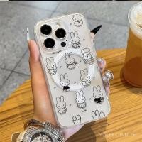 ราคา เคสโทรศัพท์โปร่งใสแบบแม่เหล็กเต็มหน้าจอ รูปกระต่ายมิฟฟี่ สำหรับ iPhone 14PRO 15PRO 13PROMAX 14PROMAX 15PLUS 7PLUS 8PLUS XR X XS เคสโทรศัพท์ทันสมัยระบายความร้อน SRIU (44250627364)