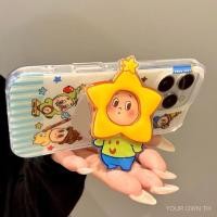 ราคา การ์ตูนนาฬิกาปลุก Twinkle Twinkle โทรศัพท์สําหรับ iphone 14 11 12 15 13 16 17 PRO MAX PLUS 13PROMAX 13PROX 15PLUS Anti fall เคสโทรศัพท์นุ่มกันกระแทก H5BB (56100275658)