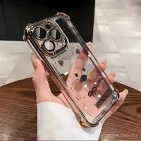 ราคา เคสโทรศัพท์ เคสกันกระแทกสี่มุม ชุบไฟฟ้า ใช้ได้กับ iPhone 15 17 12 16 14 11 13 14PRO 16PRO 15PROMAX 11PROMAX 12PROMAX 17AIR 14PLUS 16PLUS Highl (46750828938)