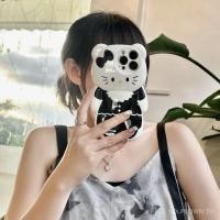 ราคา น่ารัก Cool สีดํา Hello Kitty สําหรับ iphone 11 14 15 13 12 16 12PROMAX 11PROMAX 15PROMAX 16PROMAX 14PROMAX 13PROMAX 15PLUS 16PLUS 15PRO 16PRO เคสโทรศัพท์สนุกกันกระแทก 5BYA (42963759771)