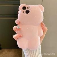 ราคา 3D Rose สีแดงการ์ตูนหมี Ins สําหรับ iphone 11 14 12 13 16 15 16PROMAX 13PROMAX 15PROMAX 14PROMAX 11PROMAX 12PROMAX 15PLUS 13PLUS 15PRO 14PRO เคสโทรศัพท์กันกระแทกน่ารักการ์ตูน H (42913672783)