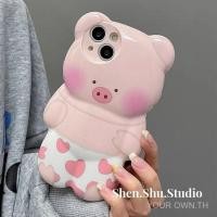 ราคา Super น่ารัก 3D หมูสําหรับ iphone 11 16 15 14 12 13 14PROMAX 15PROMAX 11PROMAX 16PROMAX 13PROMAX 12PROMAX 13PLUS 16PLUS 15PRO 12PRO เคสโทรศัพท์ anti drop อุปกรณ์เสริม high end แฟชั่น CMU (42313709962)