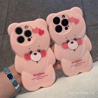 ราคา น่ารักหัวใจหมีสีชมพูสําหรับ iphone 12 11 14 16 13 15 11PROMAX 15PROMAX 13PROMAX 14PROMAX 12PROMAX 16PROMAX 14PLUS 13PLUS 12PRO 14PRO เคสโทรศัพท์ niche น้ําหนักเบา NVKX (40363713139)