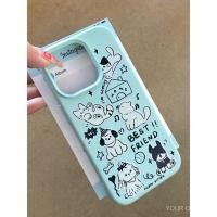 ราคา Graffiti ภาษาอังกฤษสุนัขพรีเมี่ยมหนัง PU เคสโทรศัพท์สำหรับ iPhone 7 8 plus X XR XS MAX 11 11pro 12 12pro 13 13Pro 14 15 Pro Max แฟชั่นเรียบ io1v (27557021476)